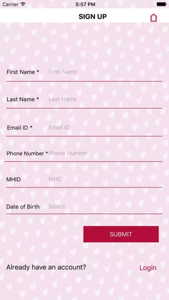 Скриншоты Motherhood App