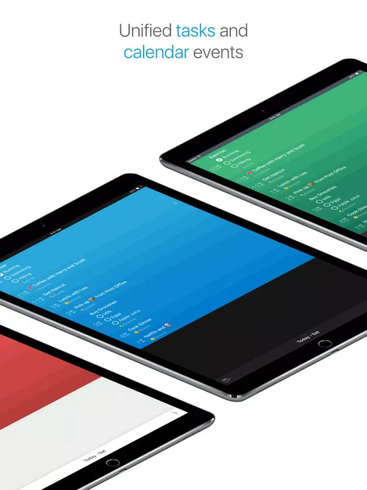Capturas de pantalla de Sorted: Master Your Day iPad 