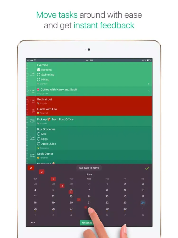Capturas de pantalla de Sorted: Master Your Day iPad 
