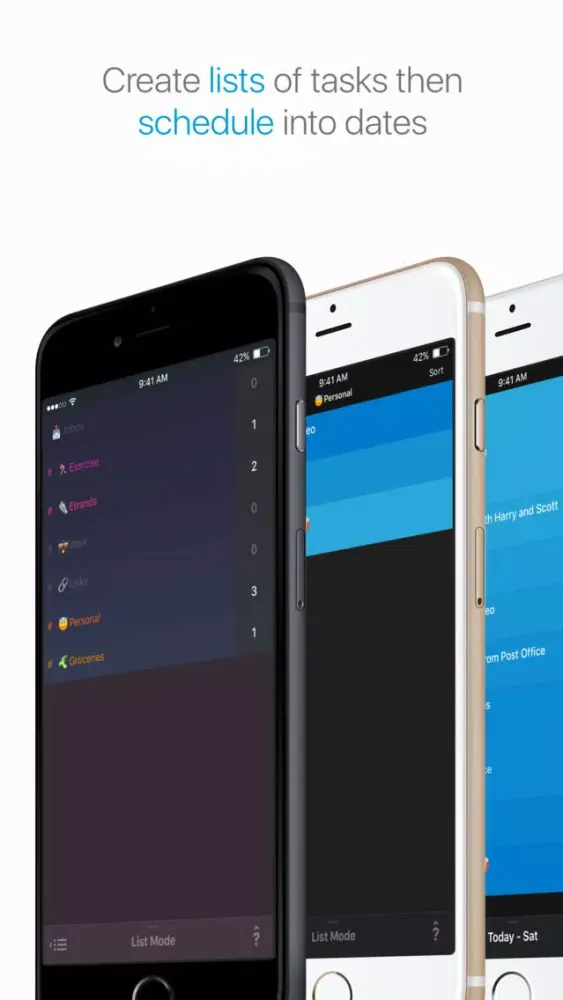 Capturas de pantalla de Sorted: Master Your Day