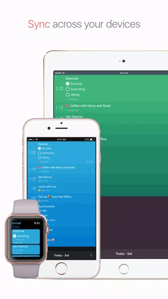 Capturas de pantalla de Sorted: Master Your Day
