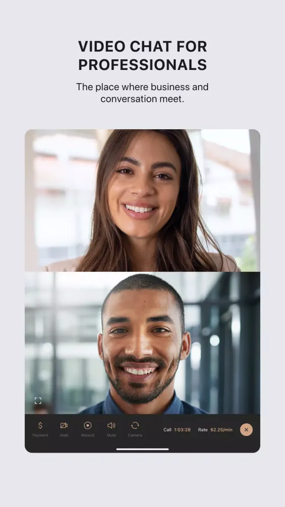 Capturas de tela do MOTI Chat