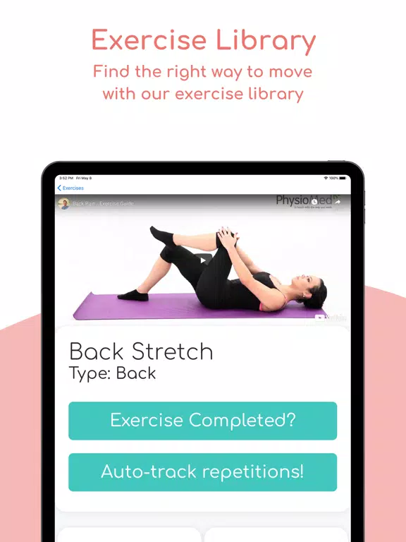 Captures d'écran de Motics - Physiotherapy iPad 