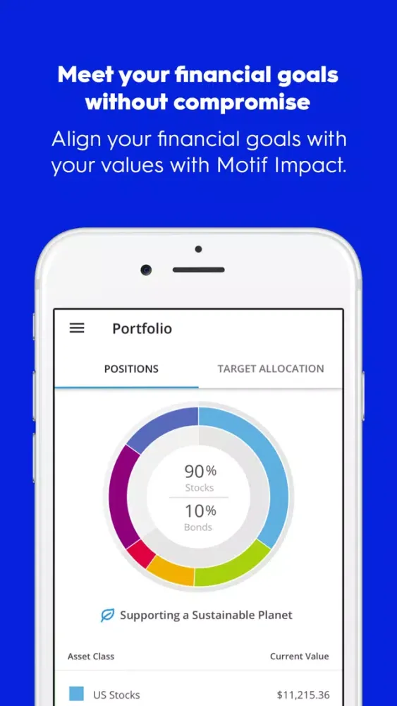 Motif - Thematic Investing Ekran Görüntüleri
