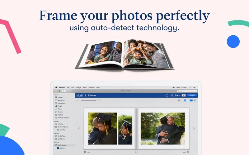 Captures d'écran de Motif: Print photo memories