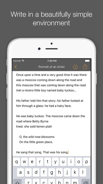 Compo — A Writing App應用截圖