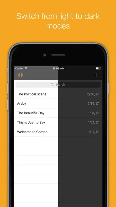 Compo — A Writing App應用截圖