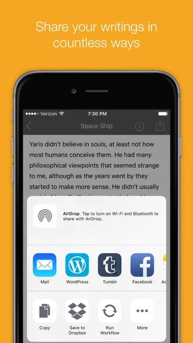 Compo — A Writing App應用截圖