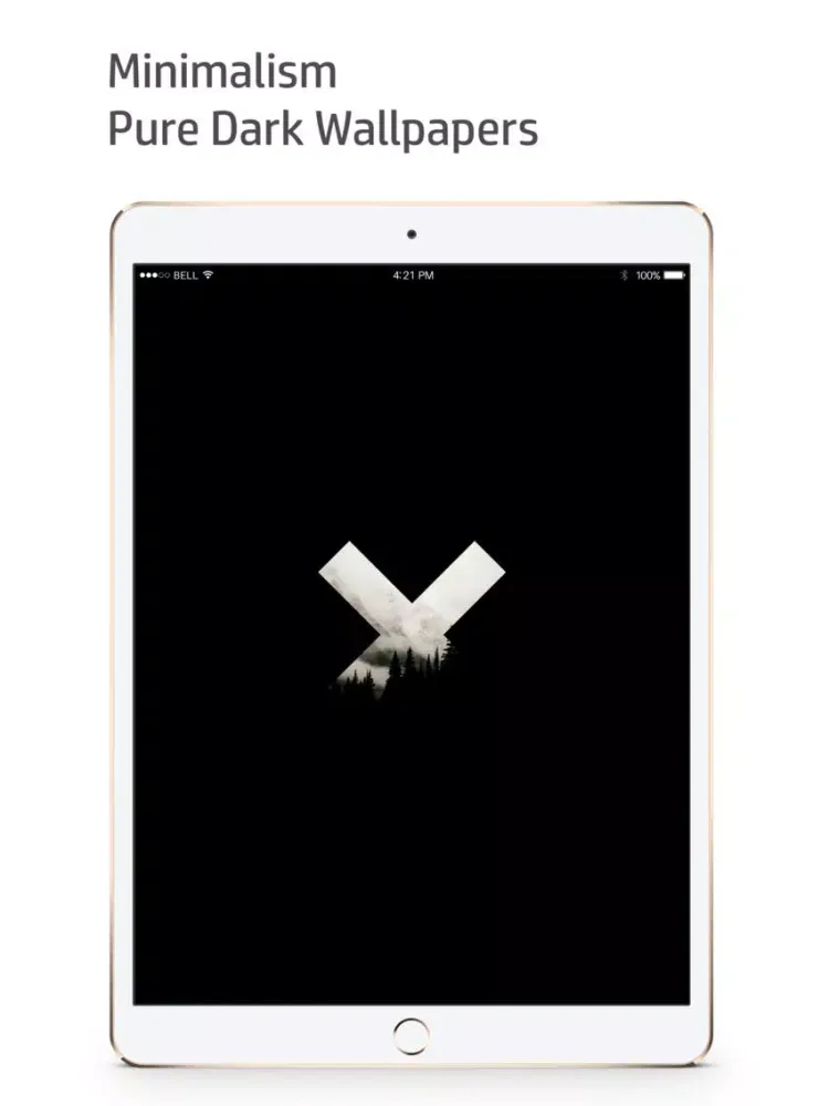 Super AMOLED Dark Wallpapers iPad  سکرین شاٹس