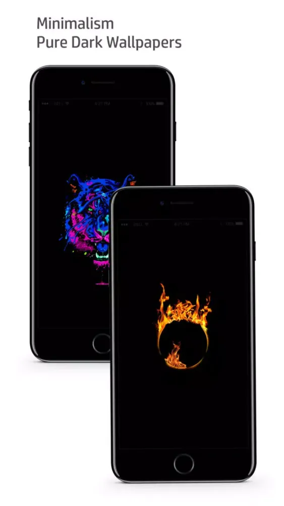 Super AMOLED Dark Wallpapers سکرین شاٹس