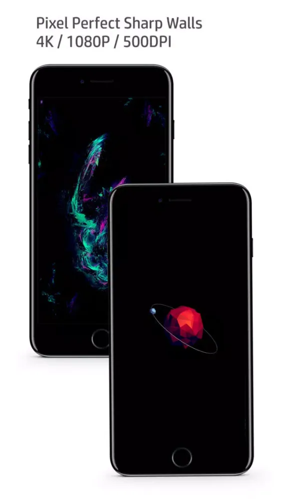Super AMOLED Dark Wallpapers سکرین شاٹس
