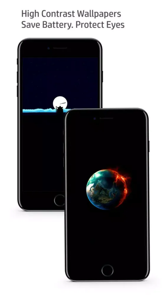 Super AMOLED Dark Wallpapers سکرین شاٹس