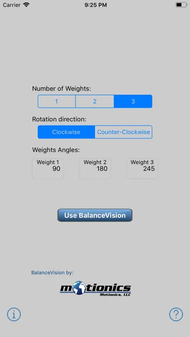 BalanceVision Ekran Görüntüleri