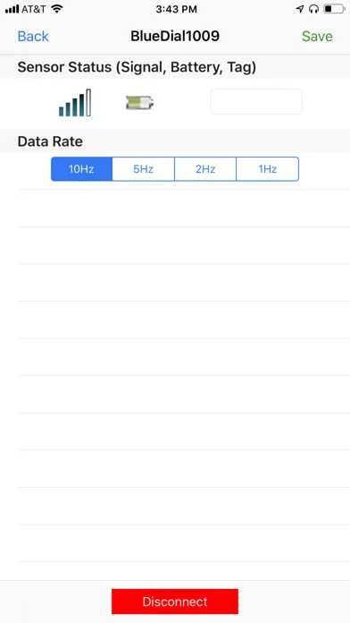 Screenshot di MultiGage Reader