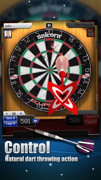 Zrzuty ekranu Darts Match