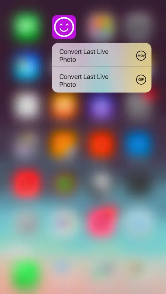 Ligify — Export GIF or MOV, for use with Live Photo Screenshots