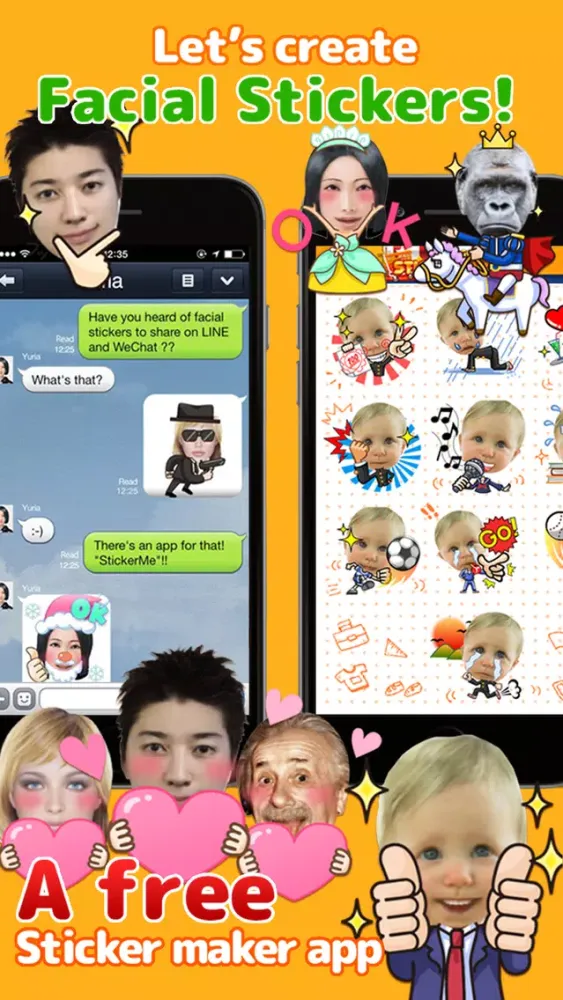 Capturas de pantalla de StickerMe - Selfie Stickers and Emoji