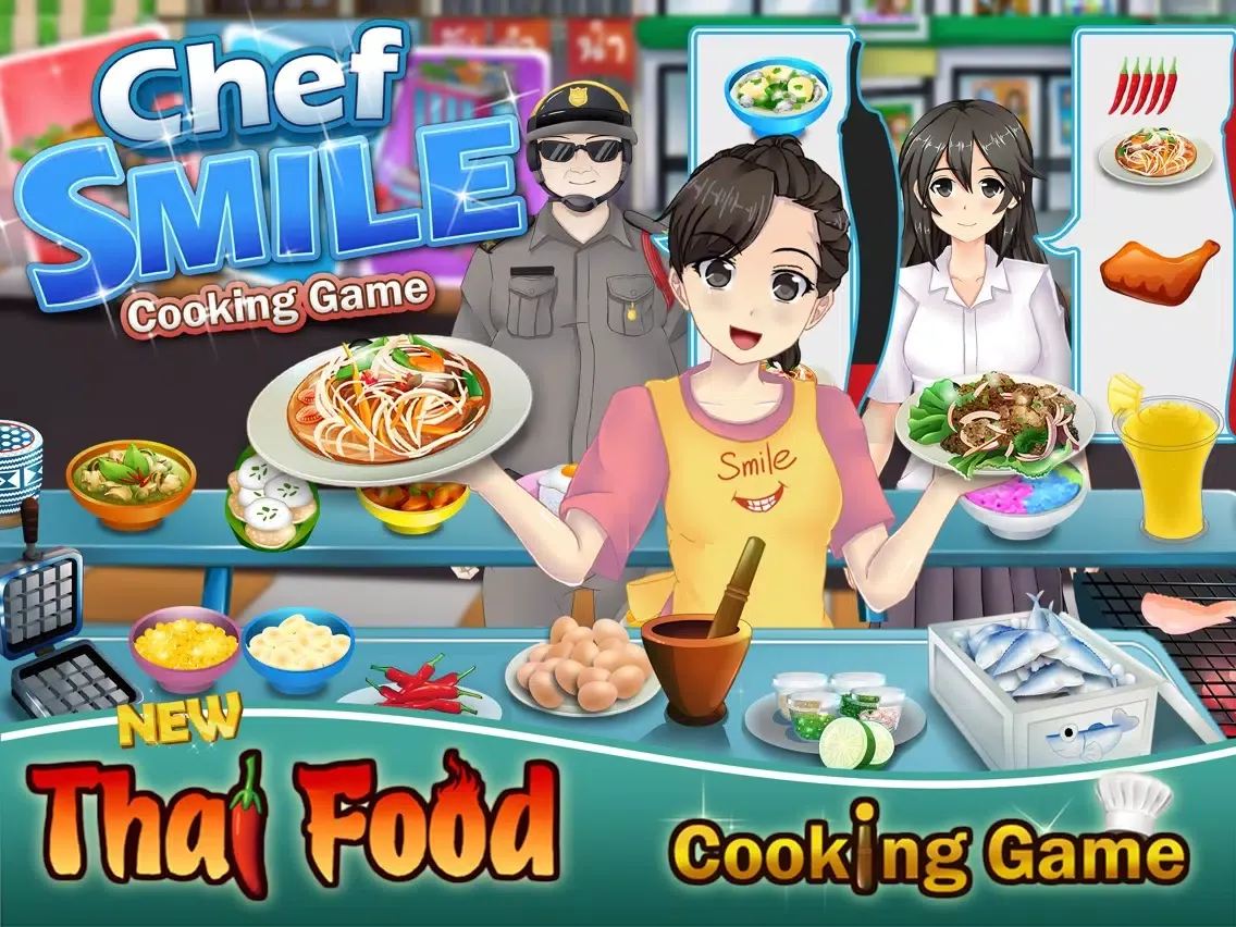 Captures d'écran de Chef Smile diner dash iPad 