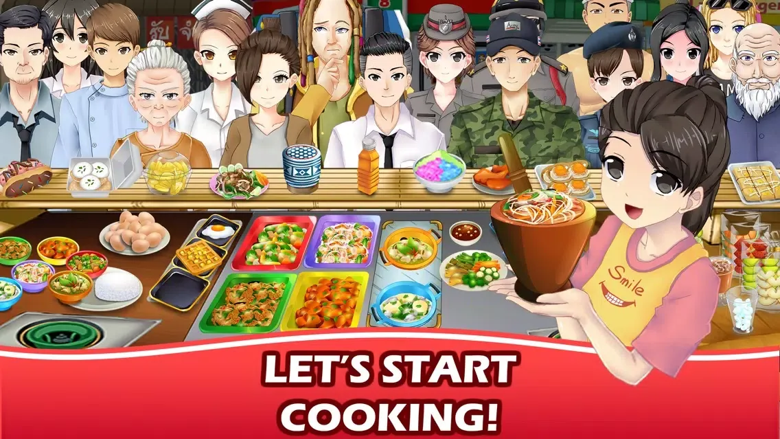 Captures d'écran de Chef Smile diner dash