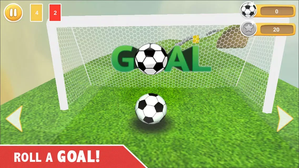 Goal Roll 3D : Football Soccer Screenshots