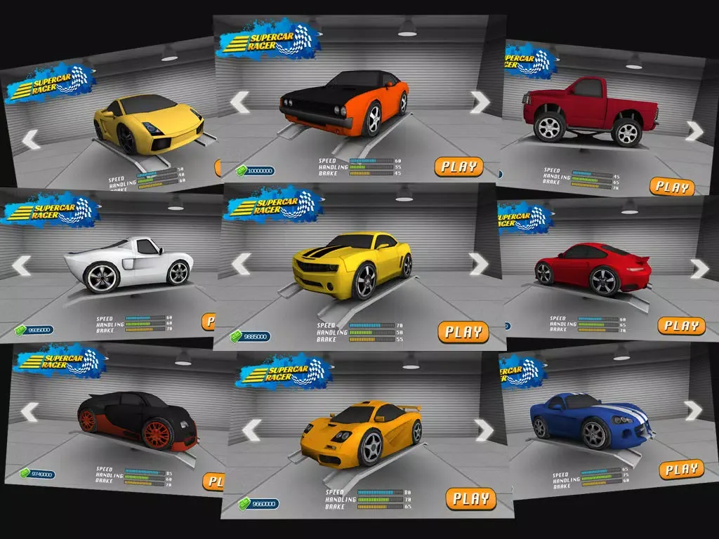Supercar Racer : The Game iPad  Screenshots