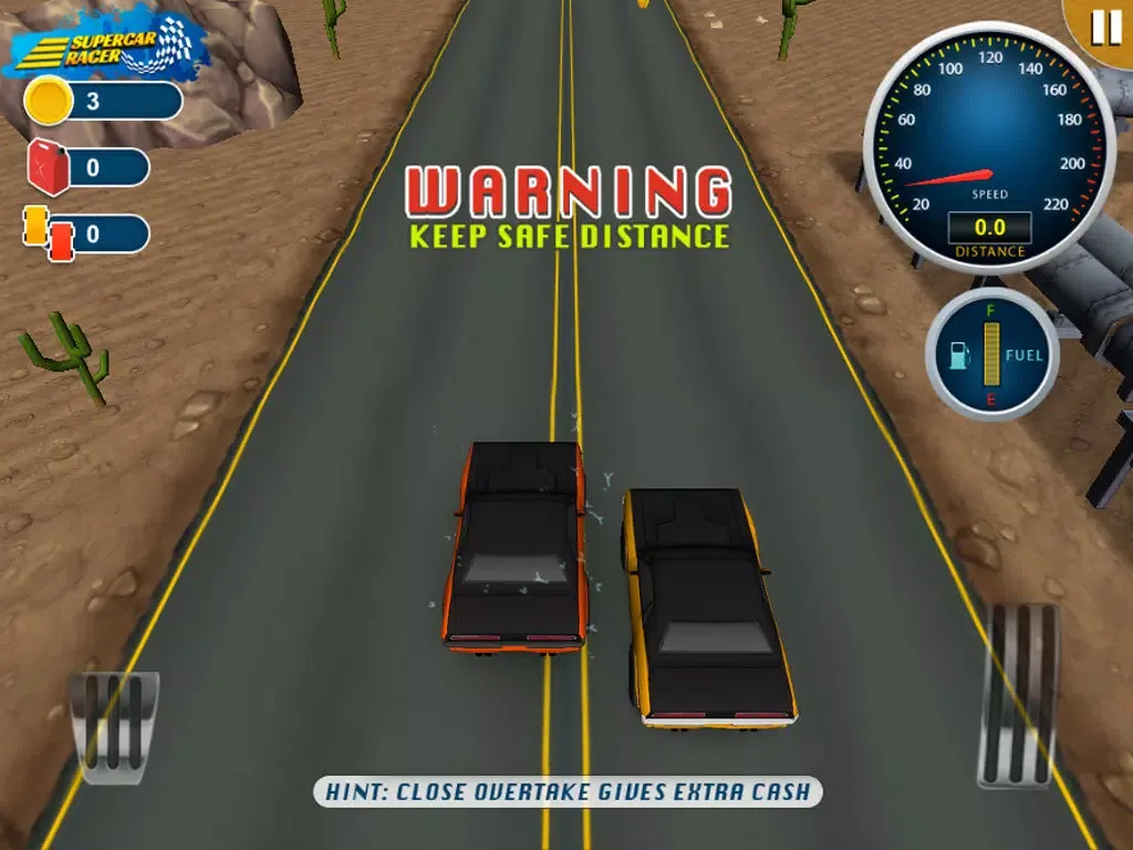 Supercar Racer : The Game iPad  Screenshots