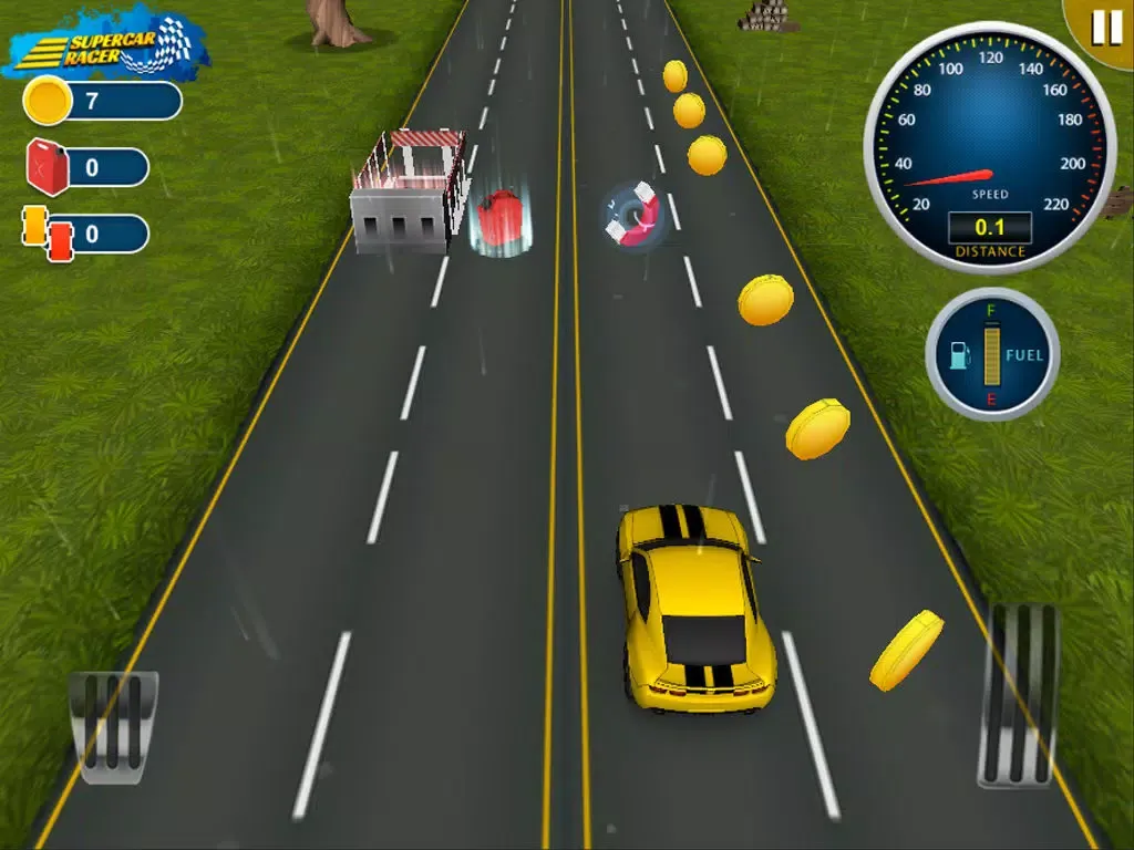 Supercar Racer : The Game iPad  Screenshots