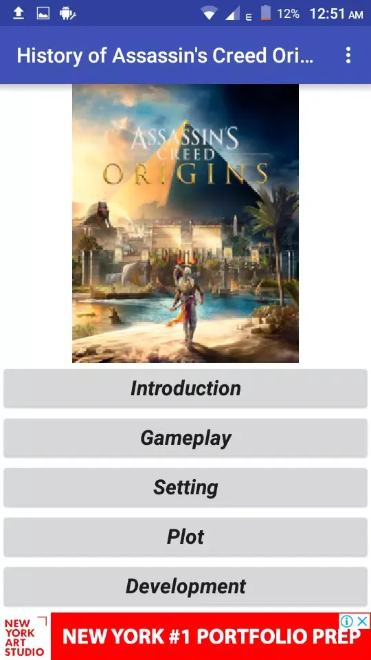 Capturas de tela do History of Assassin's Creed Origins