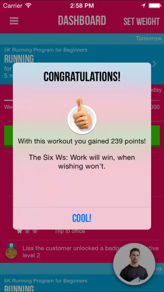 Motivade Fitness Tracker - Includes 5K & 10K running programs for beginners स्क्रीनशॉट