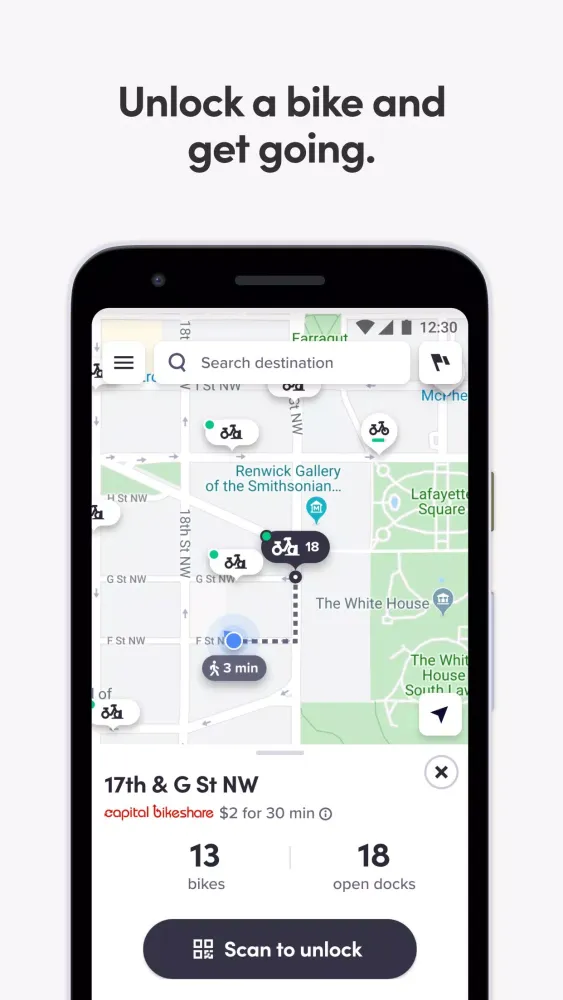 Captures d'écran de Capital Bikeshare