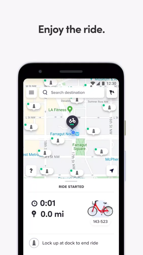 Captures d'écran de Capital Bikeshare