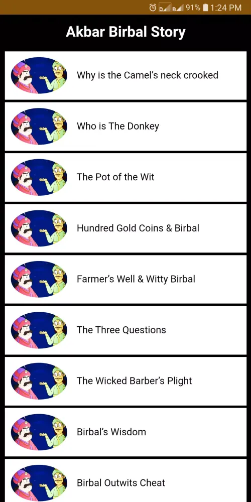 Akbar Birbal Moral Stories スクリーンショット