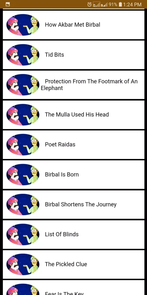 Akbar Birbal Moral Stories スクリーンショット