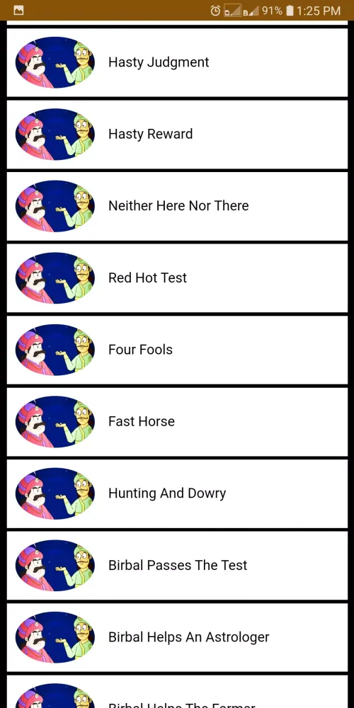 Akbar Birbal Moral Stories スクリーンショット