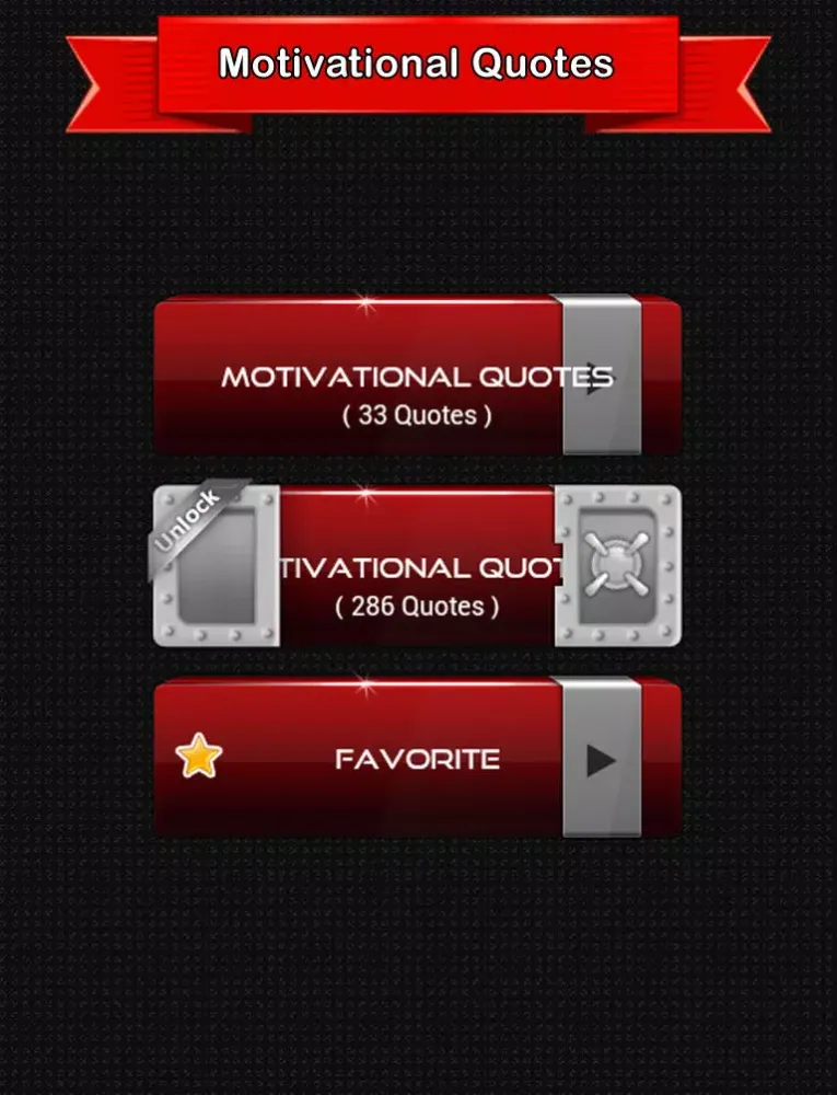 Capturas de tela do Best Motivational Quotes iPad 