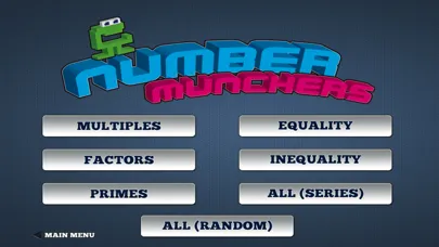 Number Munchers 스크린샷