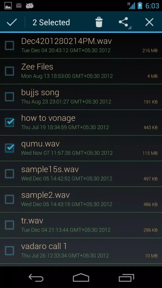 HD Audio Recorder Pro应用截图