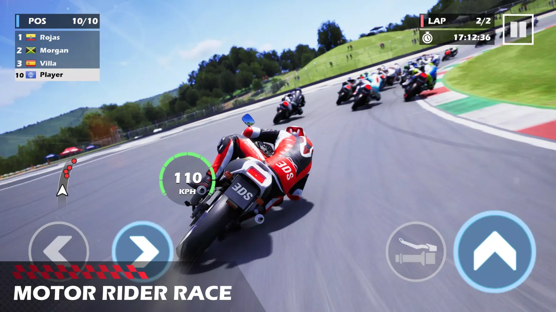 Tangkapan layar Moto Race GP: Real Bike Rider