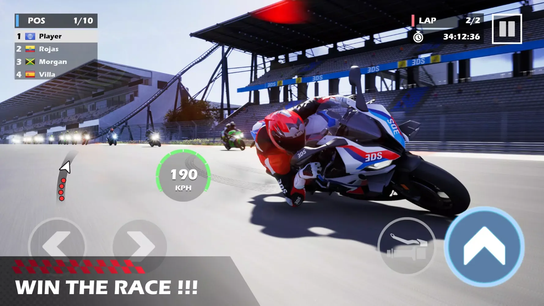 Tangkapan layar Moto Race GP: Real Bike Rider