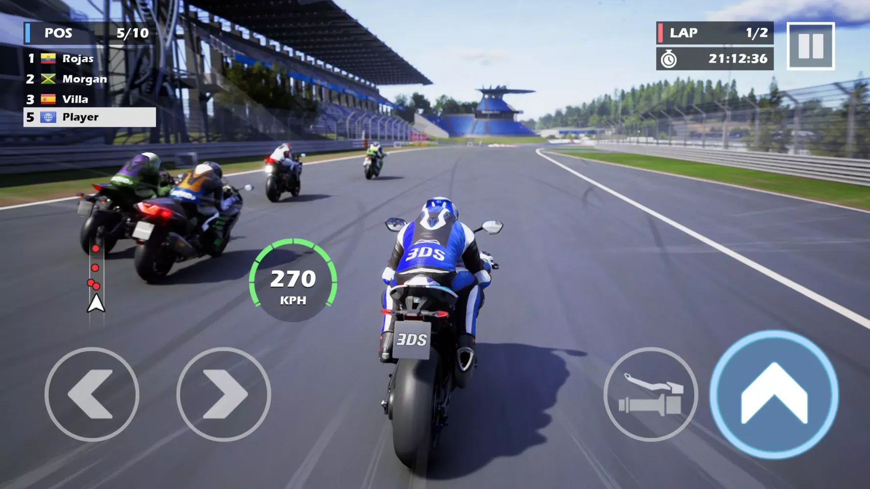 Tangkapan layar Moto Race GP: Real Bike Rider