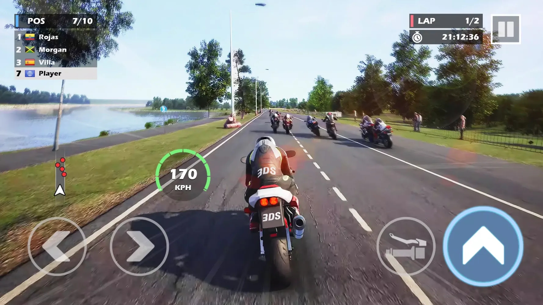 Tangkapan layar Moto Race GP: Real Bike Rider