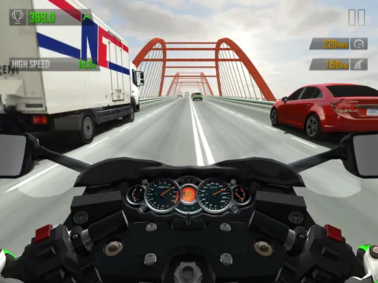 Tangkapan layar Turbo Racing 3D: Moto Rally iPad 