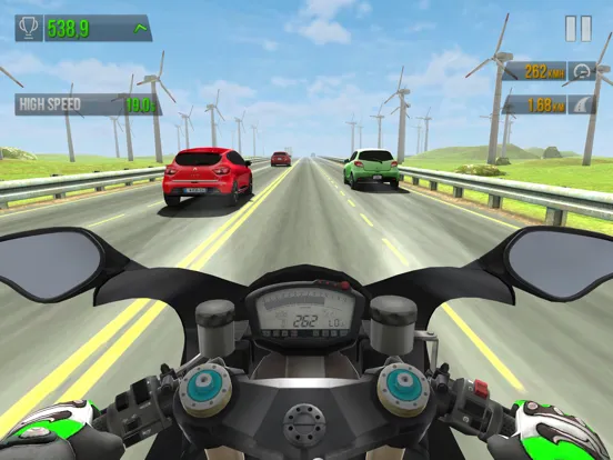 Tangkapan layar Turbo Racing 3D: Moto Rally iPad 
