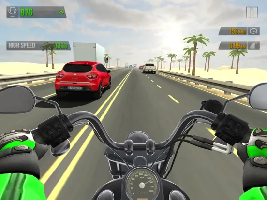 Tangkapan layar Turbo Racing 3D: Moto Rally iPad 