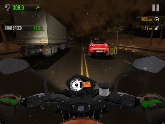 Tangkapan layar Turbo Racing 3D: Moto Rally iPad 