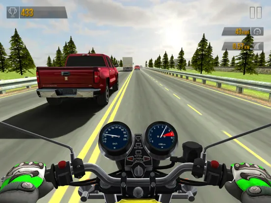 Tangkapan layar Turbo Racing 3D: Moto Rally iPad 