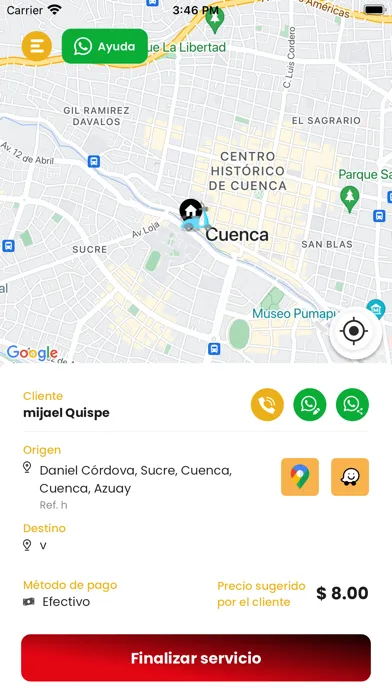 Moto Voy conductor Screenshots