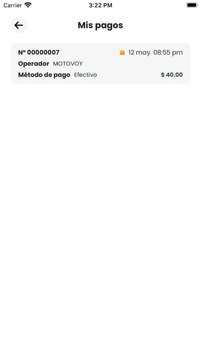 Moto Voy conductor Screenshots
