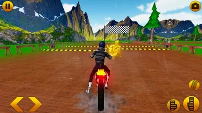 Capturas de tela do Motocross Dirt Bike Freestyle
