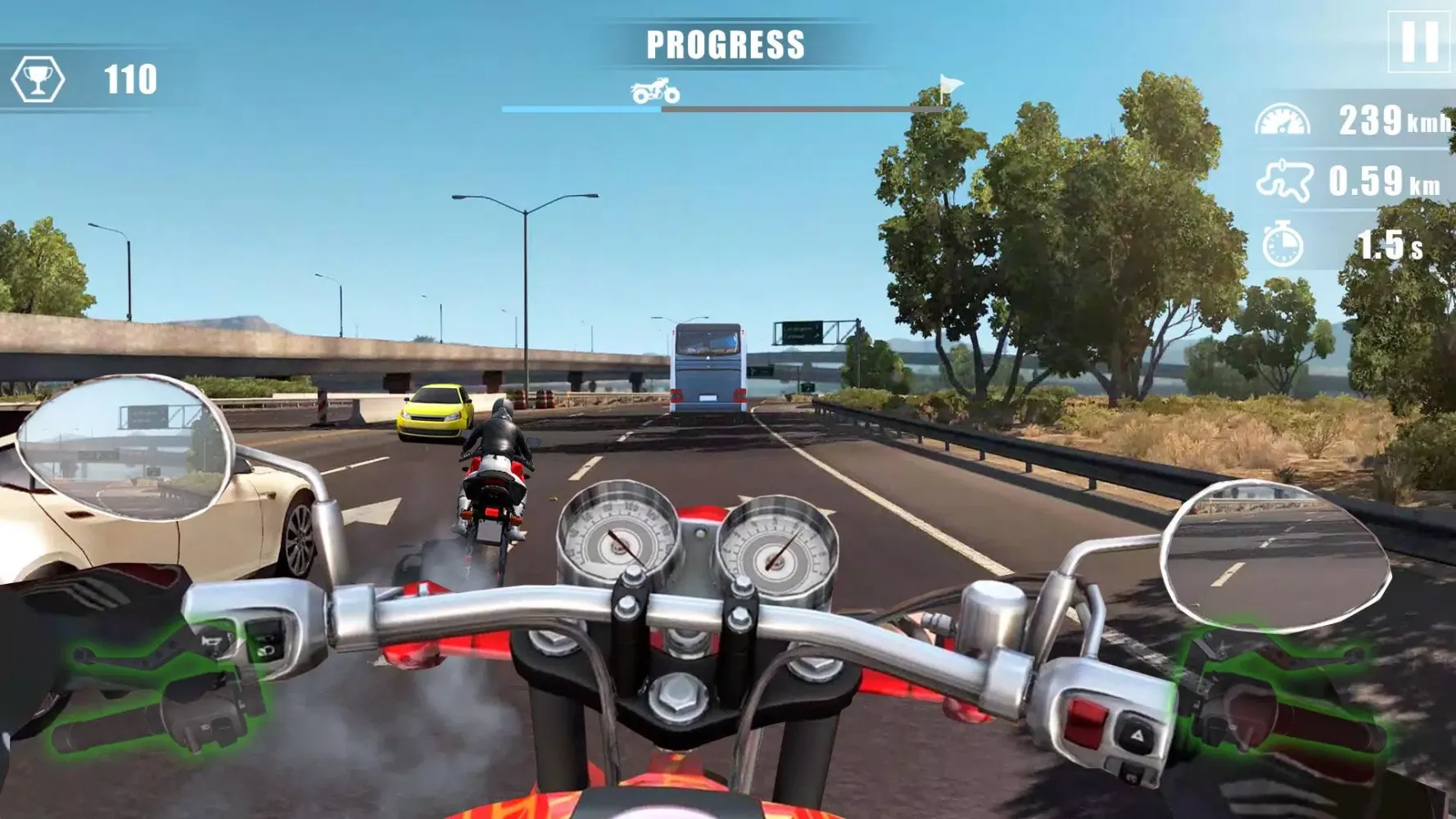 Moto Bike Race : Driving Car Screenshots